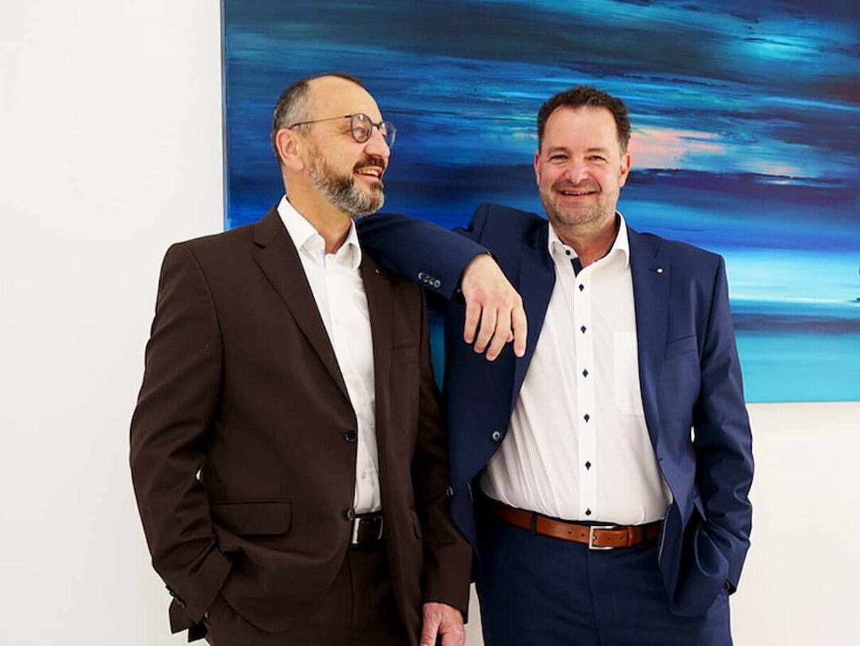 Thomas Rohe und Raimund Dinglinger